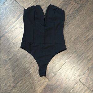 Lulu's Classic Black Bodysuit